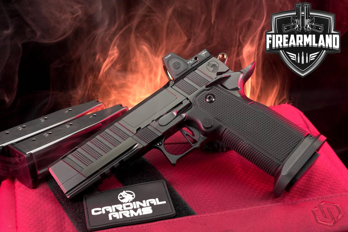Cardinal Arms G2 Ported 9mm 1911 2011 5" +2 MAGS, ORIG CASE & OPTIC