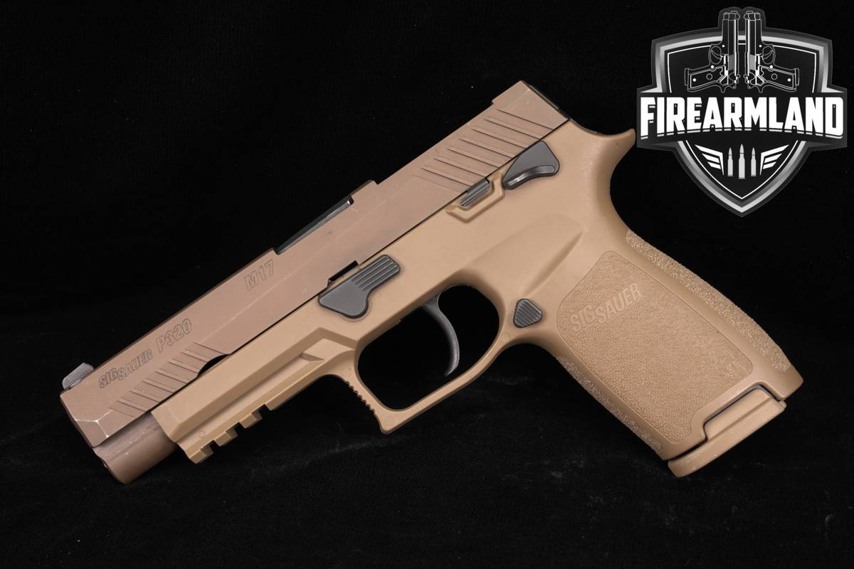 Sig Sauer P320-M17 MS 9mm Optics-Ready 4.7 Coyote Tan P-320 M-17