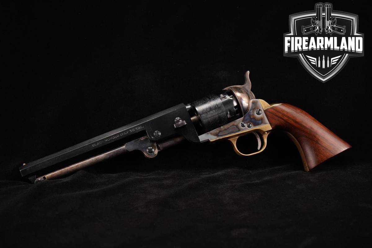 1995 Flli Pietta Model 1851 Colt Navy .36 Black Powder 7.5"