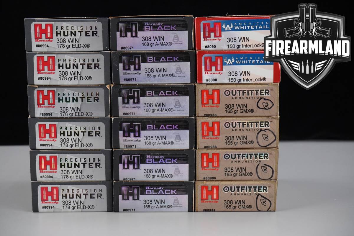 360 RDS! 308 Winchester Ammo 308Win