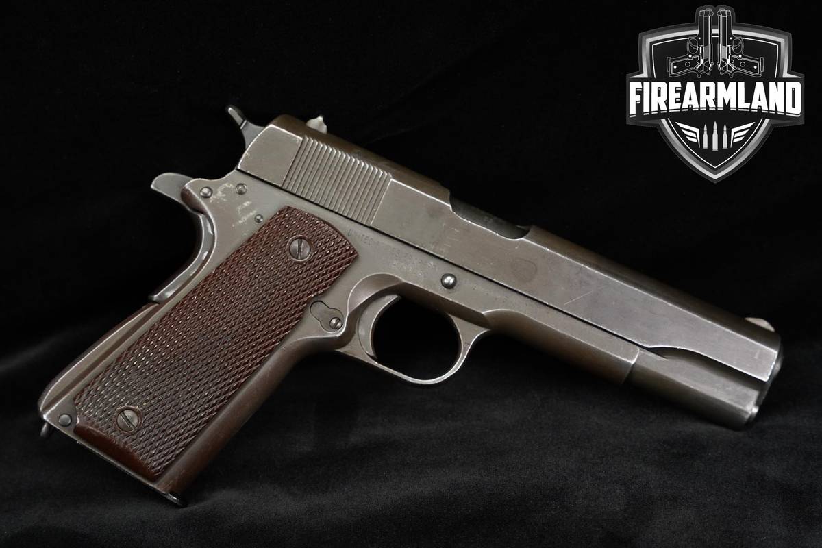 1944 Remington-Rand M1911A1 US Army Issue 45ACP 5" 1911A1 +CMP CASE