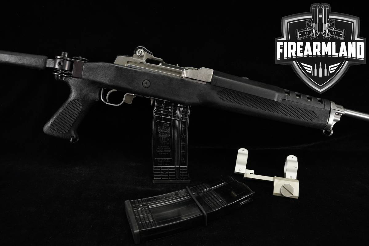 PRE-BAN 1980 Ruger Mini-14 182-Series 223 Rem 18.5 SIDE FOLDER +2 MAGS