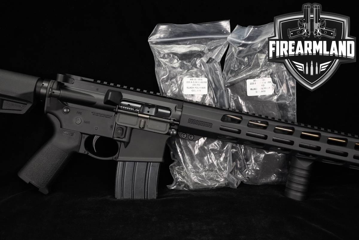 Ruger AR-556 MPR 5.56 NATO AR15 15 18" AR556 +3 MAGS