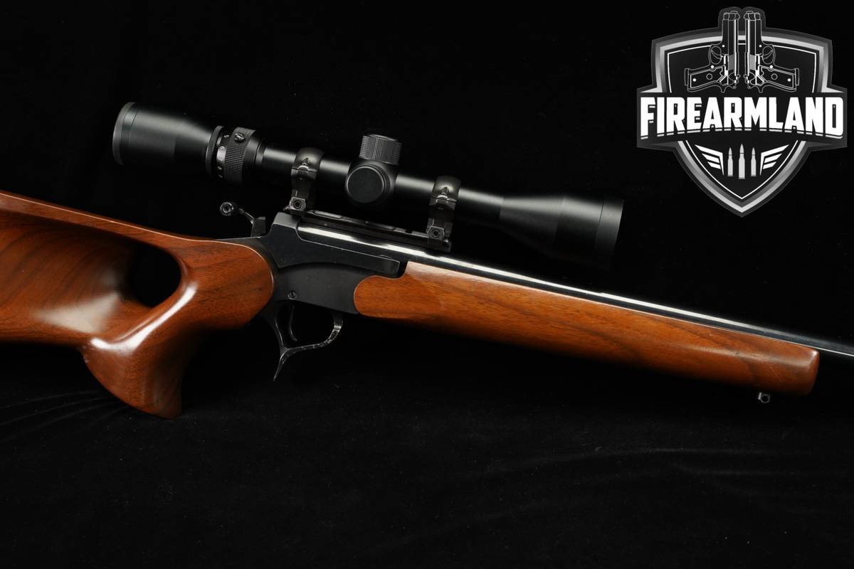 Thompson Center T/C Encore 260 Rem 24" Blued & Walnut TC +WEAVER SCOPE