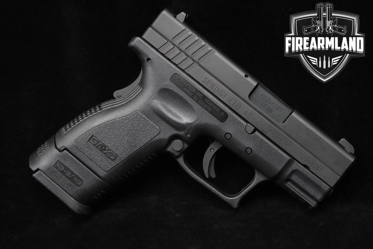 Springfield Armory XD-40 Subcompact 40 S&W Springfield XD-40 XD40 ORIG CASE