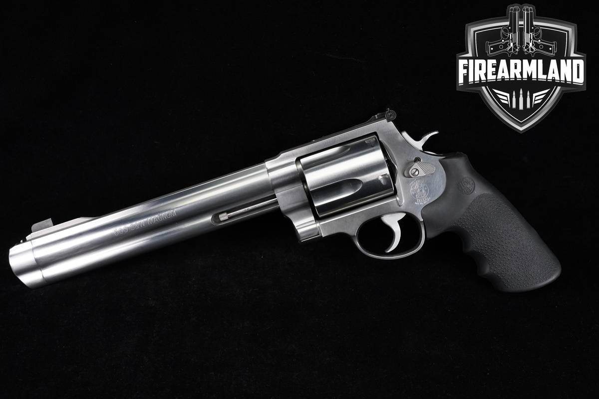 BIG IRON Smith & Wesson S&W Model 500 X-Frame 500Mag 8.38" Stainless DA/SA