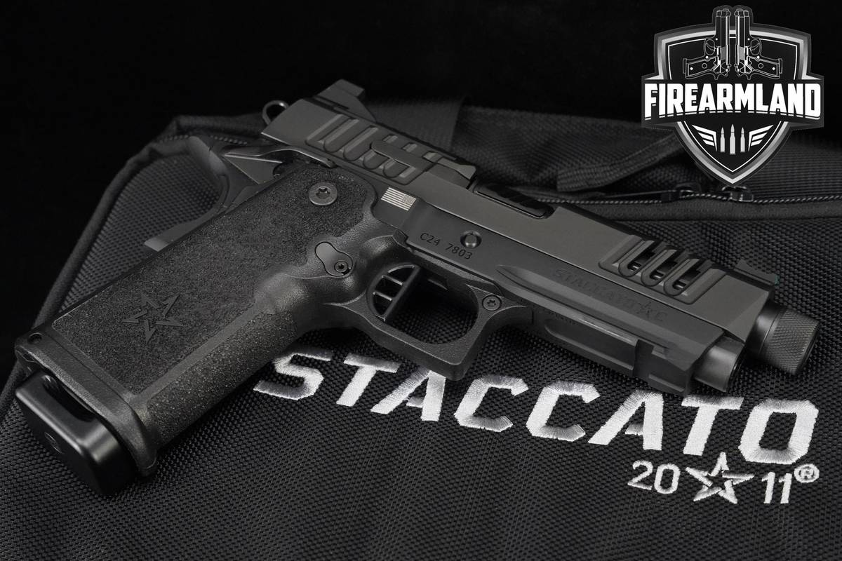 Staccato STI C 2011 4.0 Optic Ready AL Frame 9mm Fullsize +2 MAGS & OG CASE