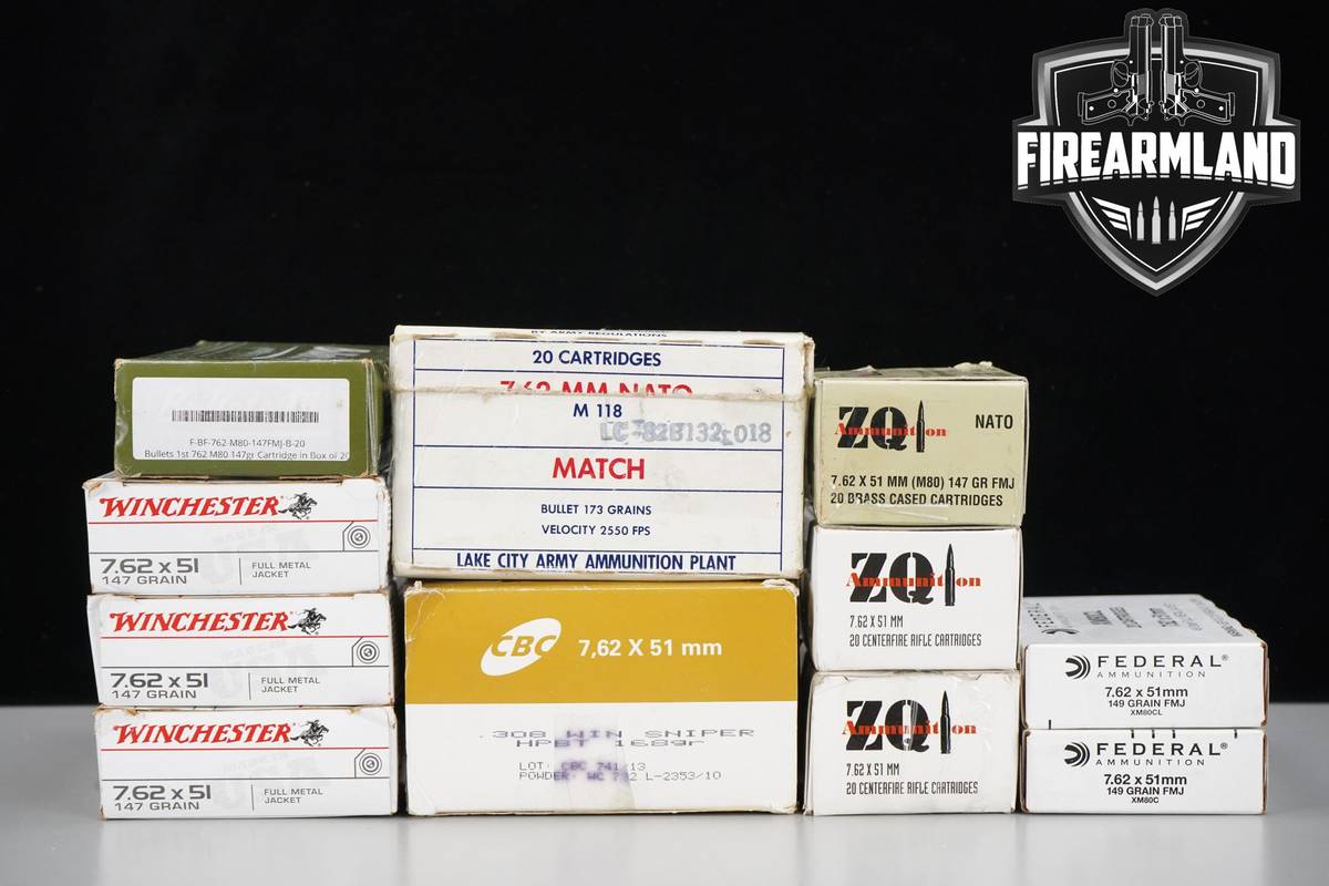 250 RDS! 7.62 NATO Ammo 7.62X51