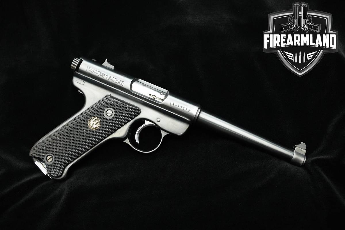 1976 Ruger American Standard Mark I Bicentennial 22LR 6" Blued Ruger +2MAGS