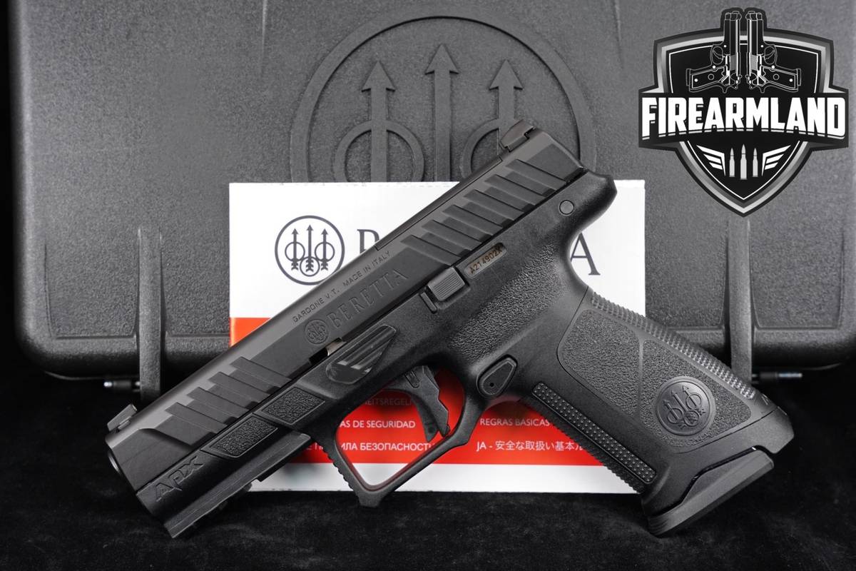 Beretta APX A1 Full Size 9mm 4.25" APXA1 No‑trigger Takedown +ORIG CASE