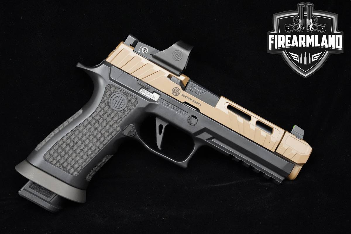 Sig Sauer P320 Spectre Comp RXP 9mm 4.6" Sig-Sauer P320 P-320 3MAGS & OPTIC