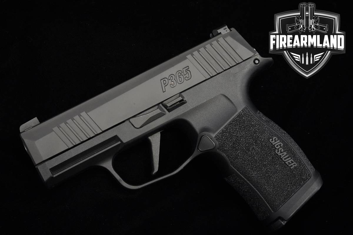 Sig Sauer P365X 9mm Nitron P365-X P-365 +ORIG CASE