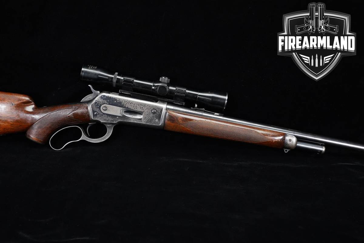 PRE-WWII 1936 Winchester Model 71 Deluxe 348 Win 24" Blued & Walnut Rifle