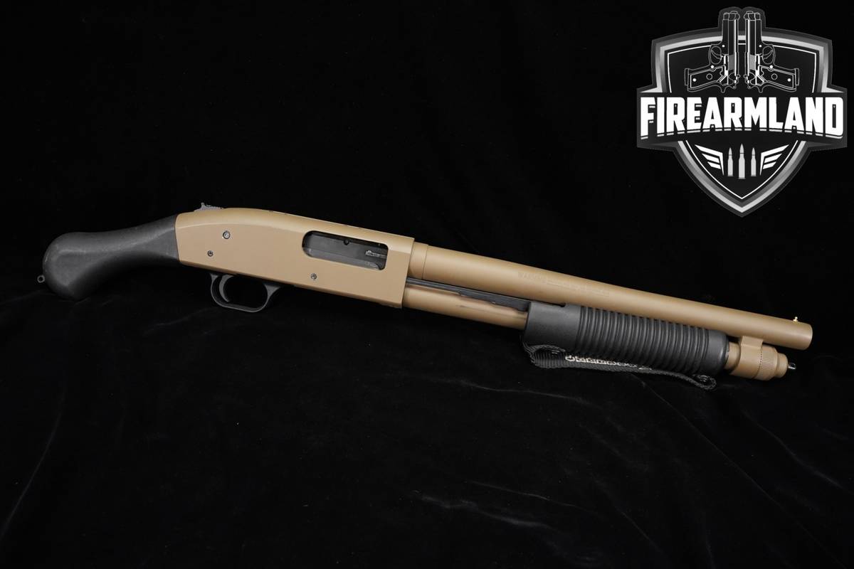 Mossberg 590 Shockwave 12-Gauge 14.375 FDE 3"