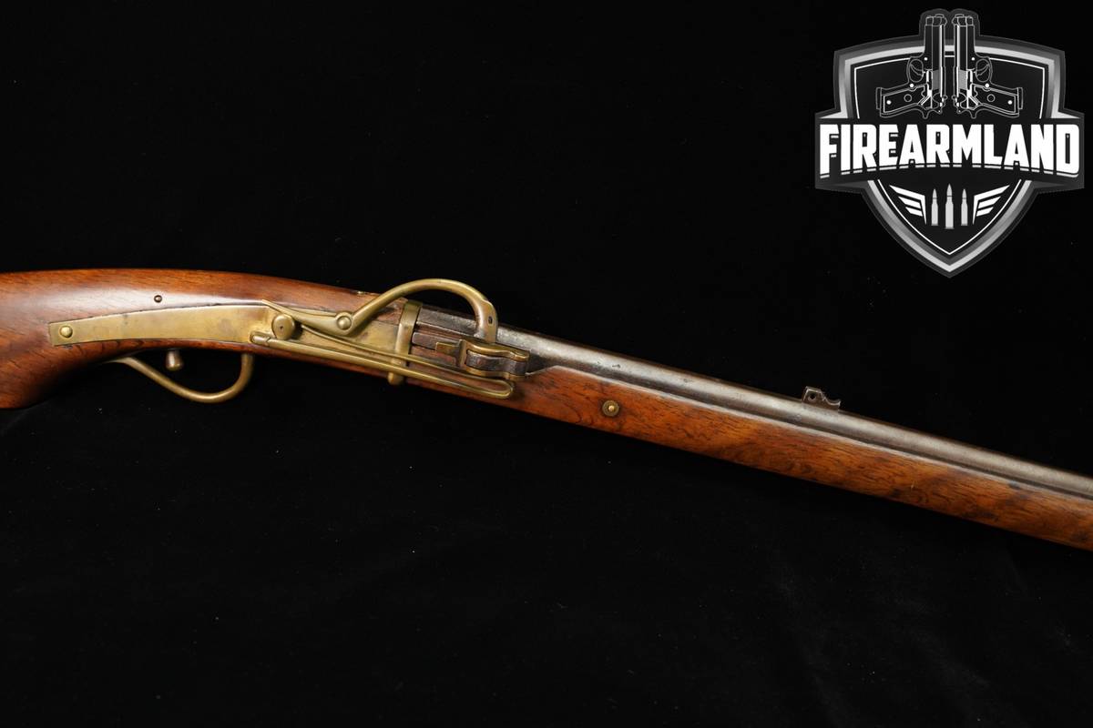 Japanese EDO Period Antique Tanegashima Matchlock Musket Samurai Guard