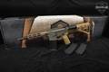 Palmetto State Armory (PSA) Sabre-15 8.5 in .300 Blackout Pistol w/ RifleSpeed Gas Block & SBA4 Brace .300 AAC Blackout (7.62x35mm) Two-Tone Moss Green & Burnt Bronze in Excellent Condition Image 2