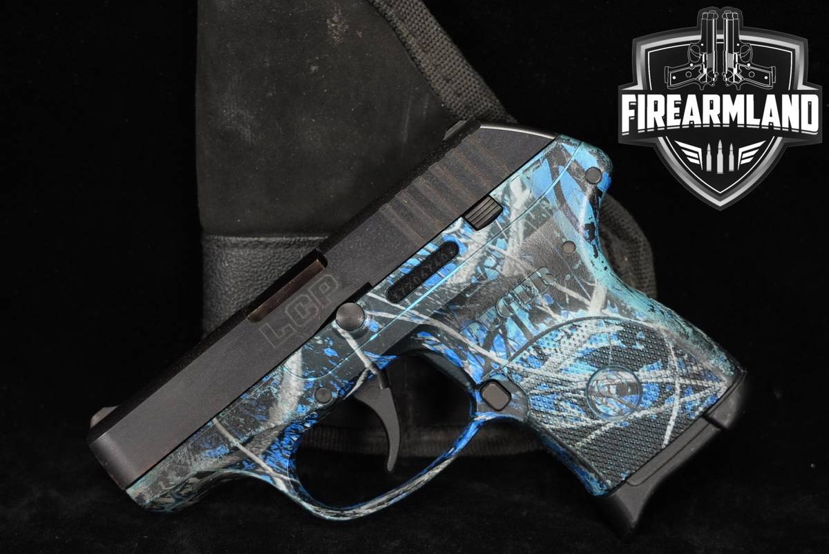Ruger LCP 380 ACP 2.75" Two-Tone Black & Camo +HOLSTER