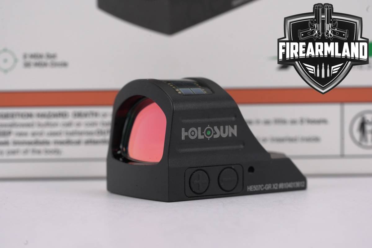 Holosun HE507C-GR X2 2 MOA Dot & 32 Circle Red Sight HS507C HS-507C +OG BOX