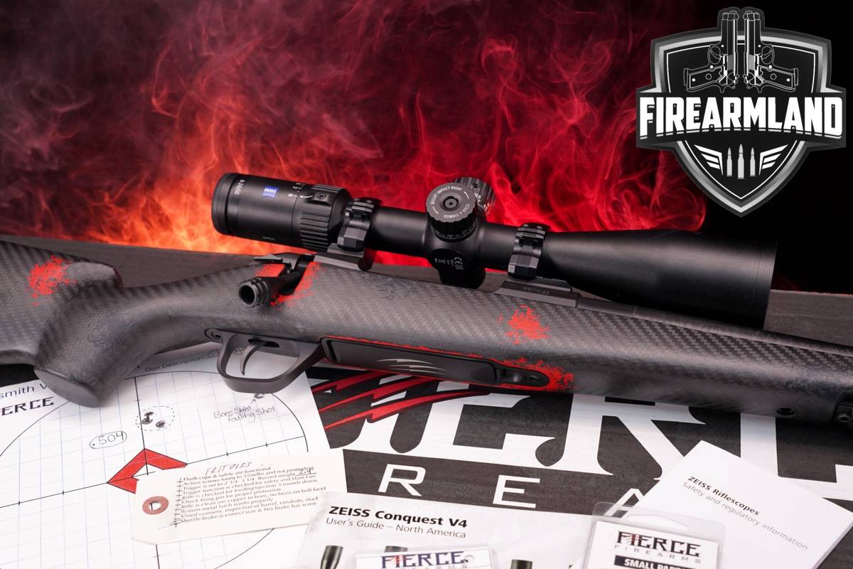 Fierce Firearms CT Rage Precision Package 7mm Rem Mag +OG BOX, ZEISS SCOPE