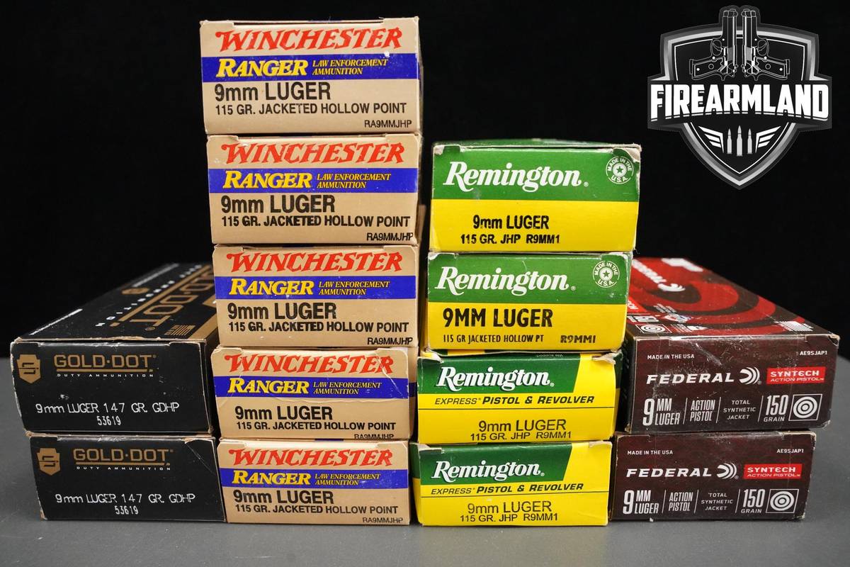 9mm Ammo 9mm Ammunition 650 ROUNDS