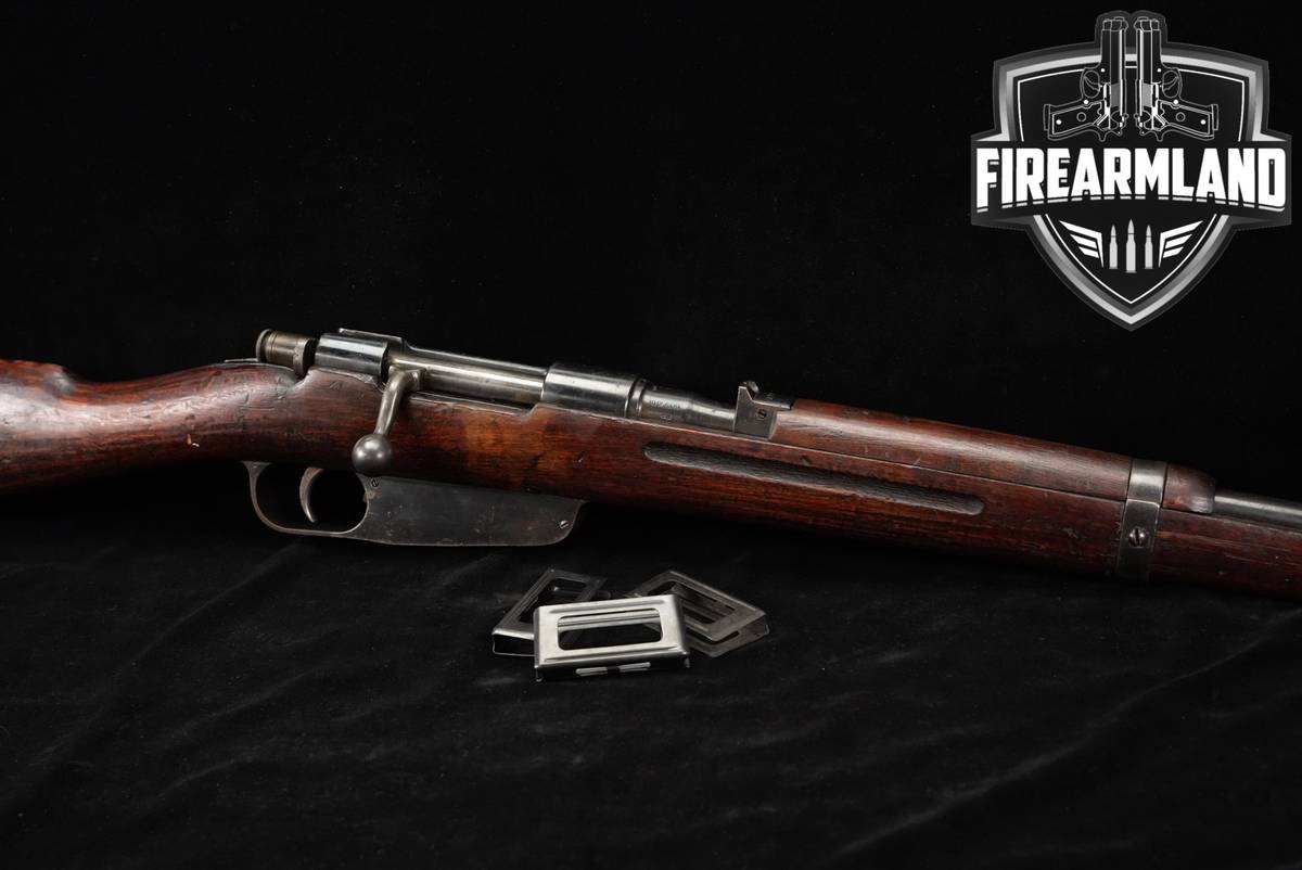 SCARCE Terni Arsenal Carcano Mod 38 Fucile Corto 7.35x51Carcano 21" +3 MAGS
