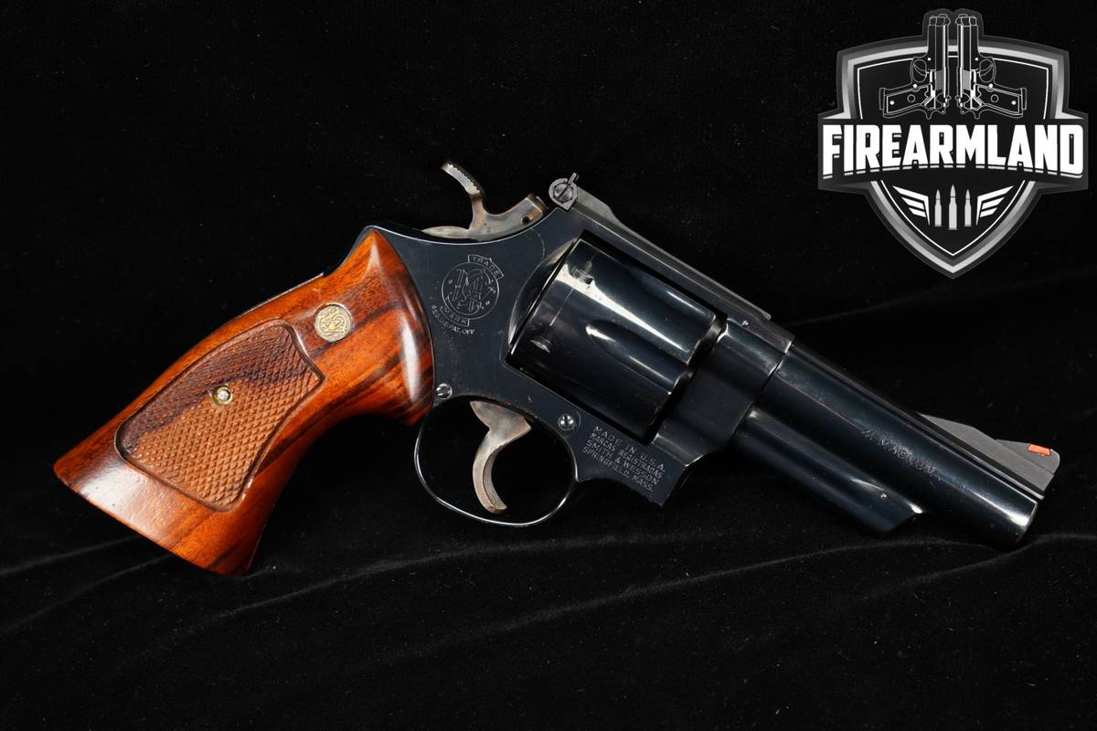 1980 Smith & Wesson Model 57 No Dash S&W 41 Rem Magnum 4" Blued DA/SA