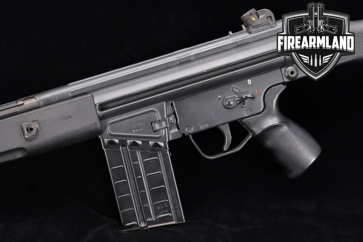 PRE-BAN! 1981 Heckler & Koch (H&K-HK) HK91 7.62 NATO H&K-HK H&K-91 5 MAGS