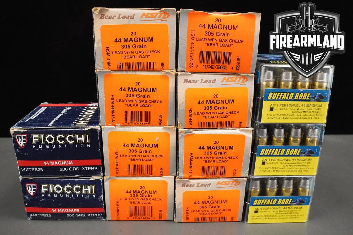 44 Magnum Ammo 44-Magnum Ammunition 270 ROUNDS