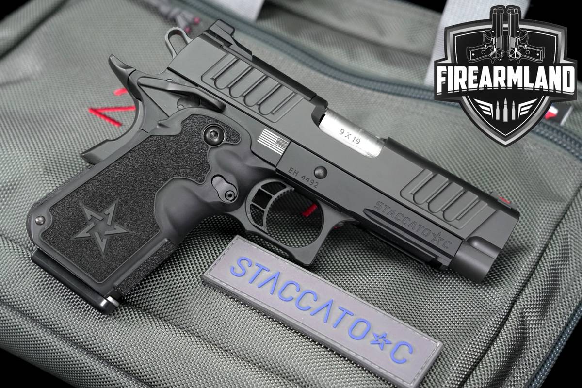 COMPACT-CARRY Staccato STI 2011-C 9mm 3.9" Target Pistol +3 MAGS & OG CASE