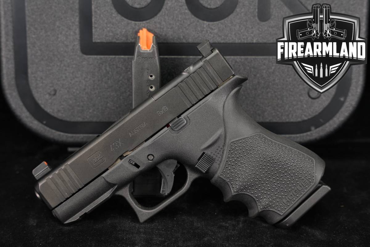 Glock 43X MOS G43X 9mm 3.41 +2 MAGS & ORIG CASE