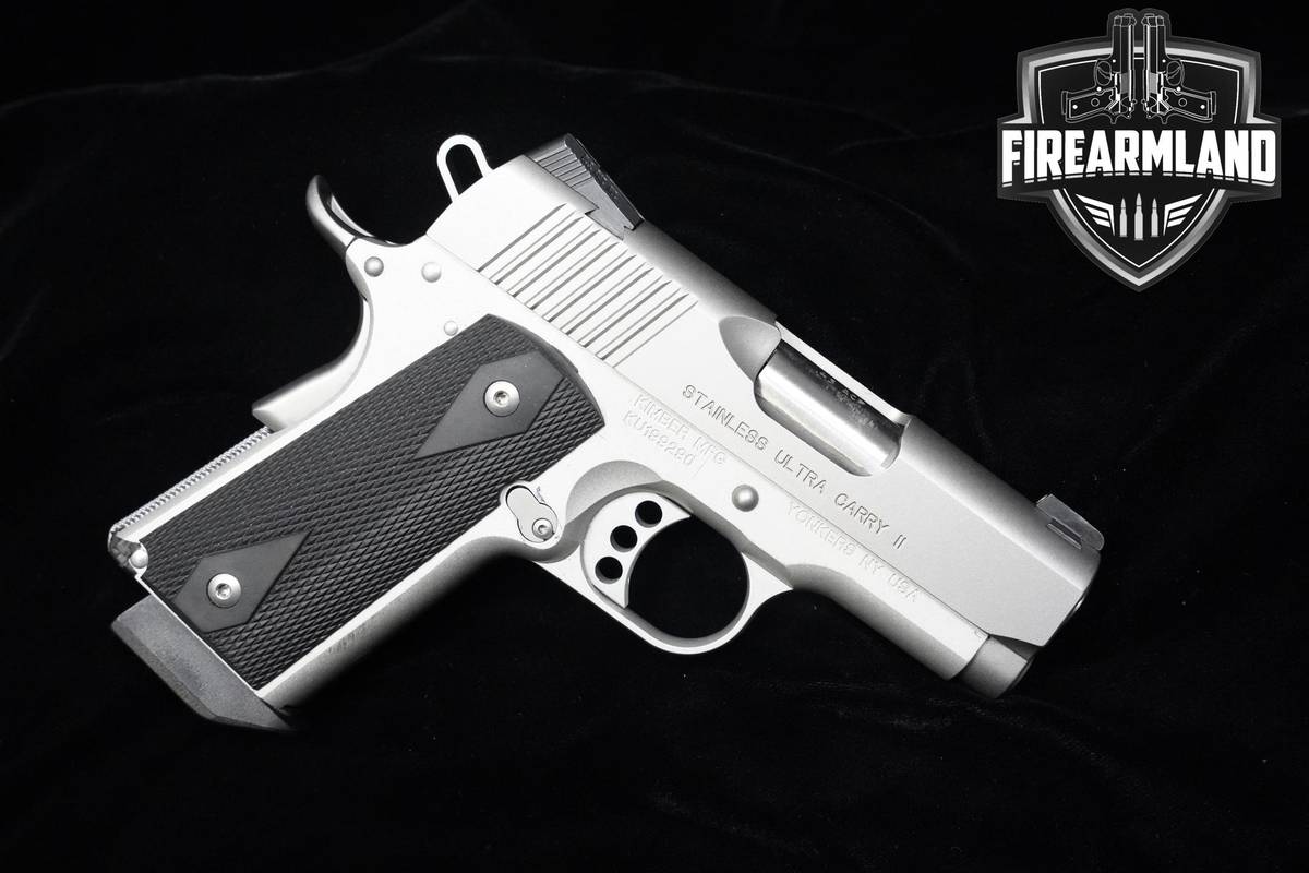 Kimber Stainless Ultra Carry II 1911 Kimber 45 ACP 1911 3" 1911 +2 MAGS