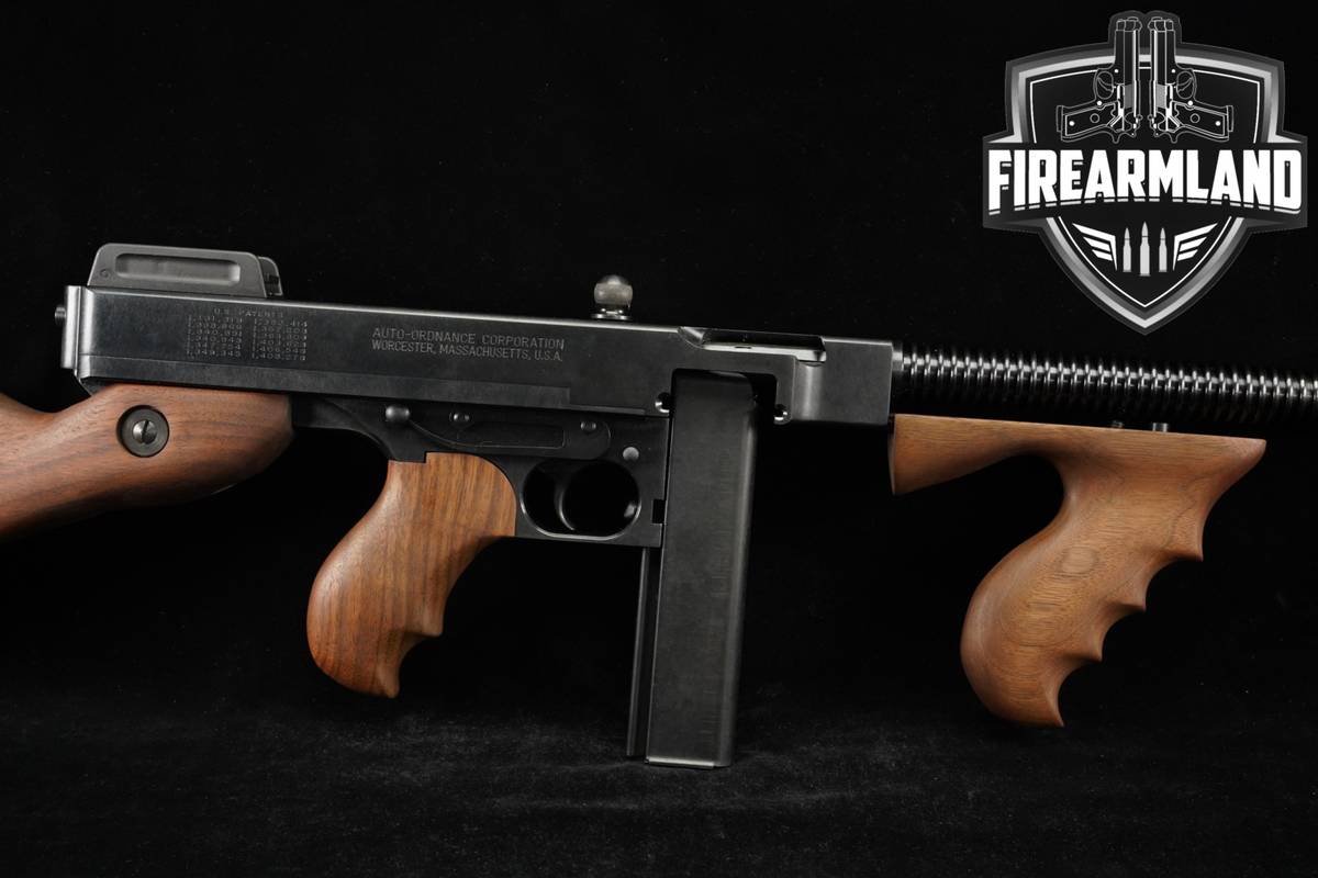 CHICAGO TYPEWRITER! Auto Ordnance Model 1927A1 Deluxe Thompson 45-ACP 16.5"