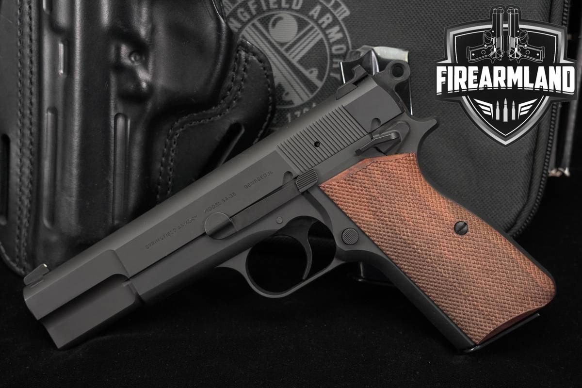Springfield Armory SA-35 9mm 4.7" SA35 Hi Power Hipower +ORIG BOX & HOLSTER