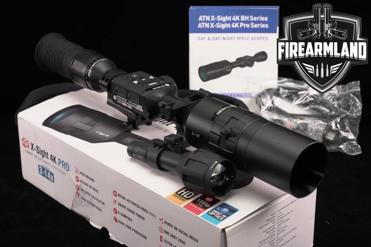 ATN Corp X-Sight 4K PRO 3-14X IR Illuminator Night Vision Scope XSight