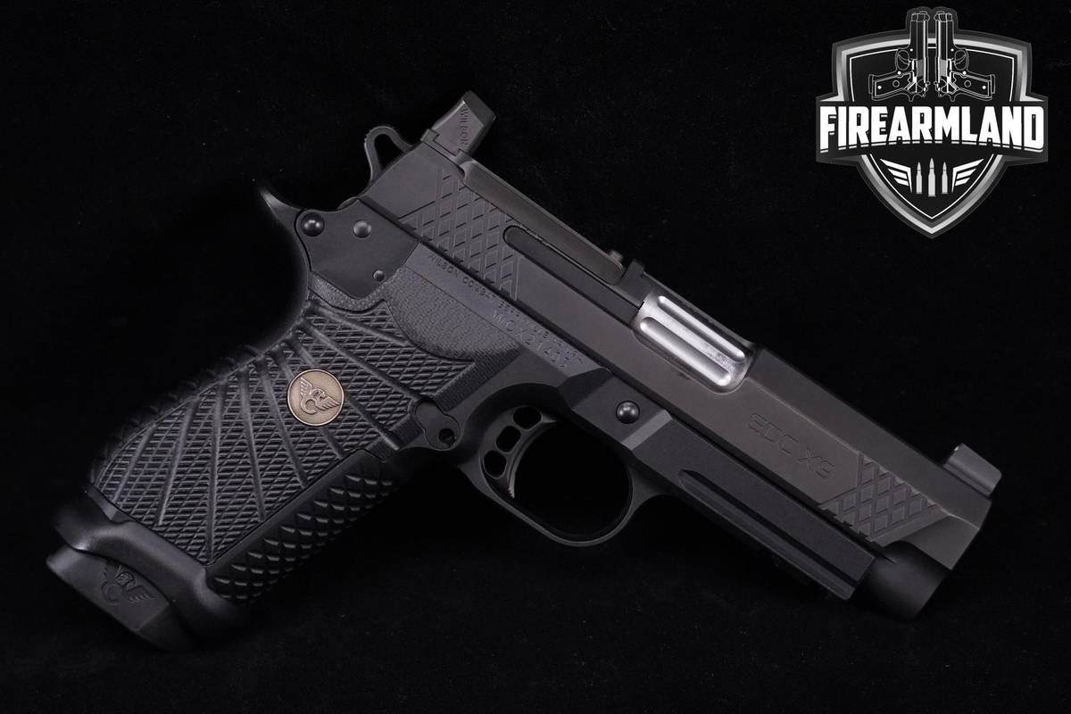 Wilson Combat WC EDC X9 Optics-Ready 9mm 1911 DS 4.0" Black Armor-Tuff