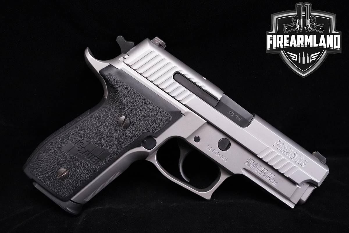Sig Sauer P229 Elite Stainless 40 S&W 3.9" Brushed Satin Stainless P-229