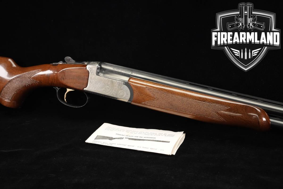 American Arms Silver II QUAIL UNLIMITED 28-Gauge 26" Coin Finish & Walnut