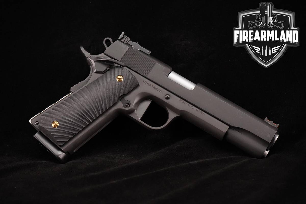 Rock Island Armory RIA M1911A1 Match 45 ACP 1911 5.0" M1911 A1 +5 MAGS