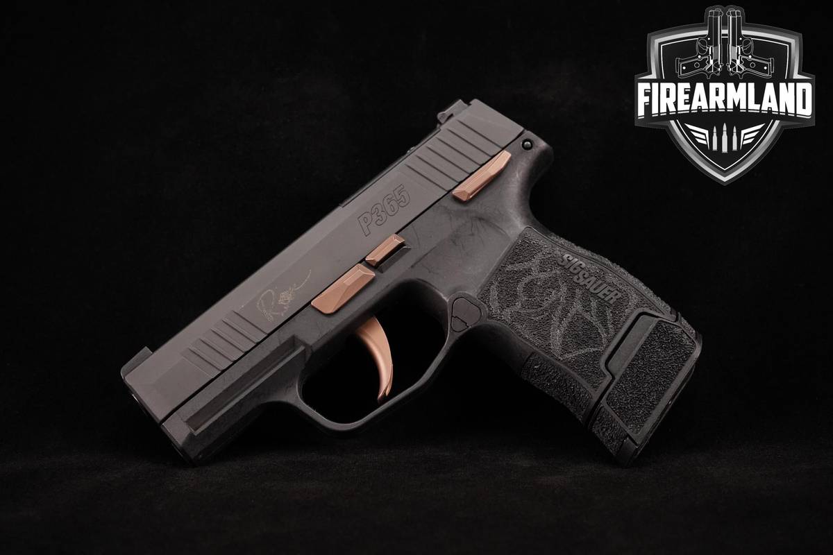 Sig Sauer P365 Rose 380 ACP 3.1 P-365 +4 MAGS & ORIG CASE
