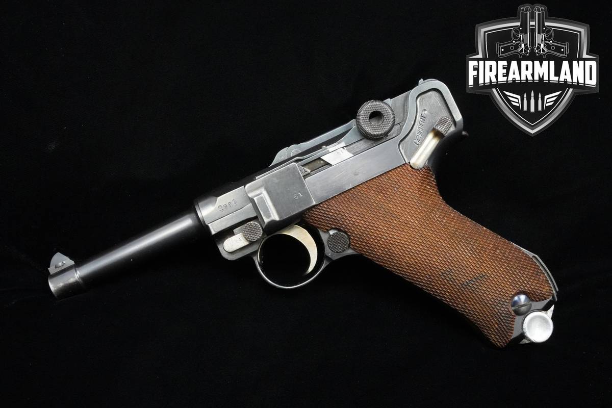 NUMBERS MATCHING! 1915 DWM P.08 Luger 9mm P.08-Luger WW1