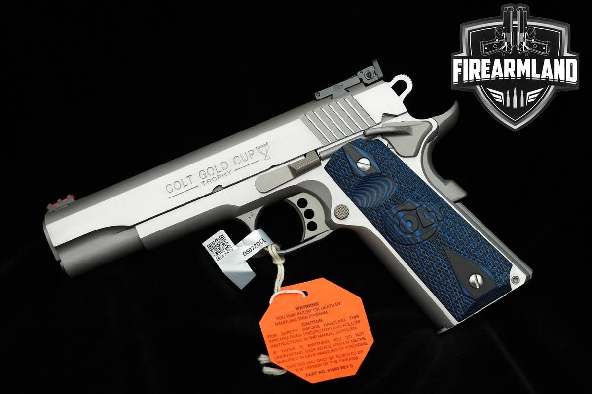 Colt Government Gold Cup Lite Trophy MKIV Series 70 Model O 9mm Colt 1911
