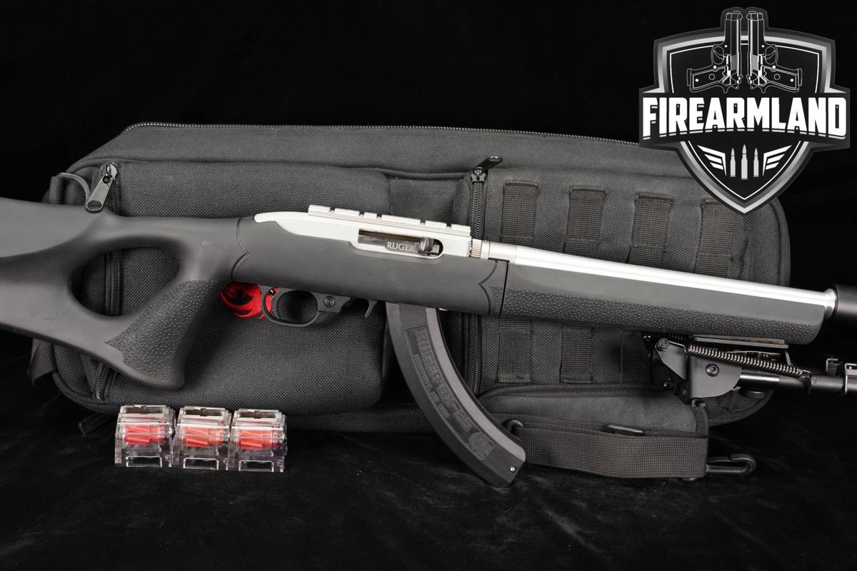 Ruger 10/22 Takedown Tactical Solutions SB-X Hogue Thumbhole TACSOL +4 MAGS
