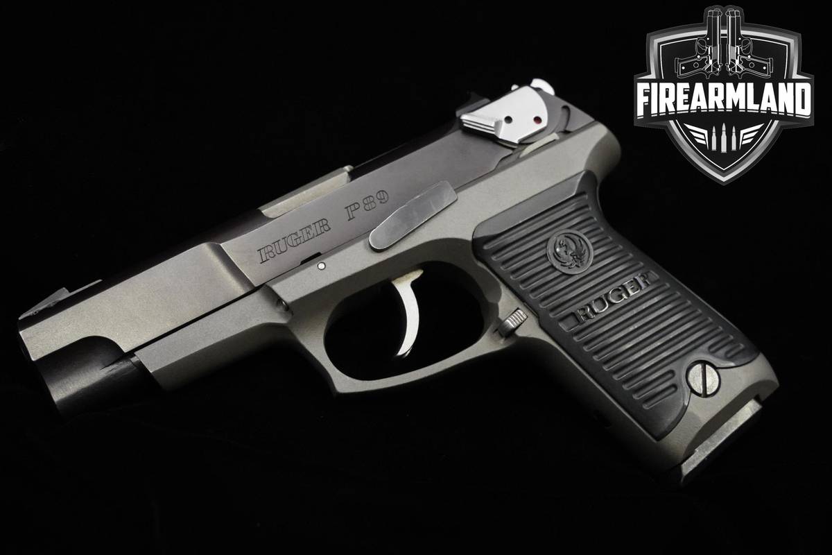 2001 Ruger P89 9mm 4.5" Two-Tone Ruger +2 MAGS