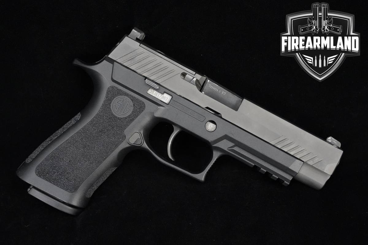 Sig Sauer P320 9mm 4.75" Sig-Sauer-P320 P-320 OPTIC READY +2 MAGS & CASE