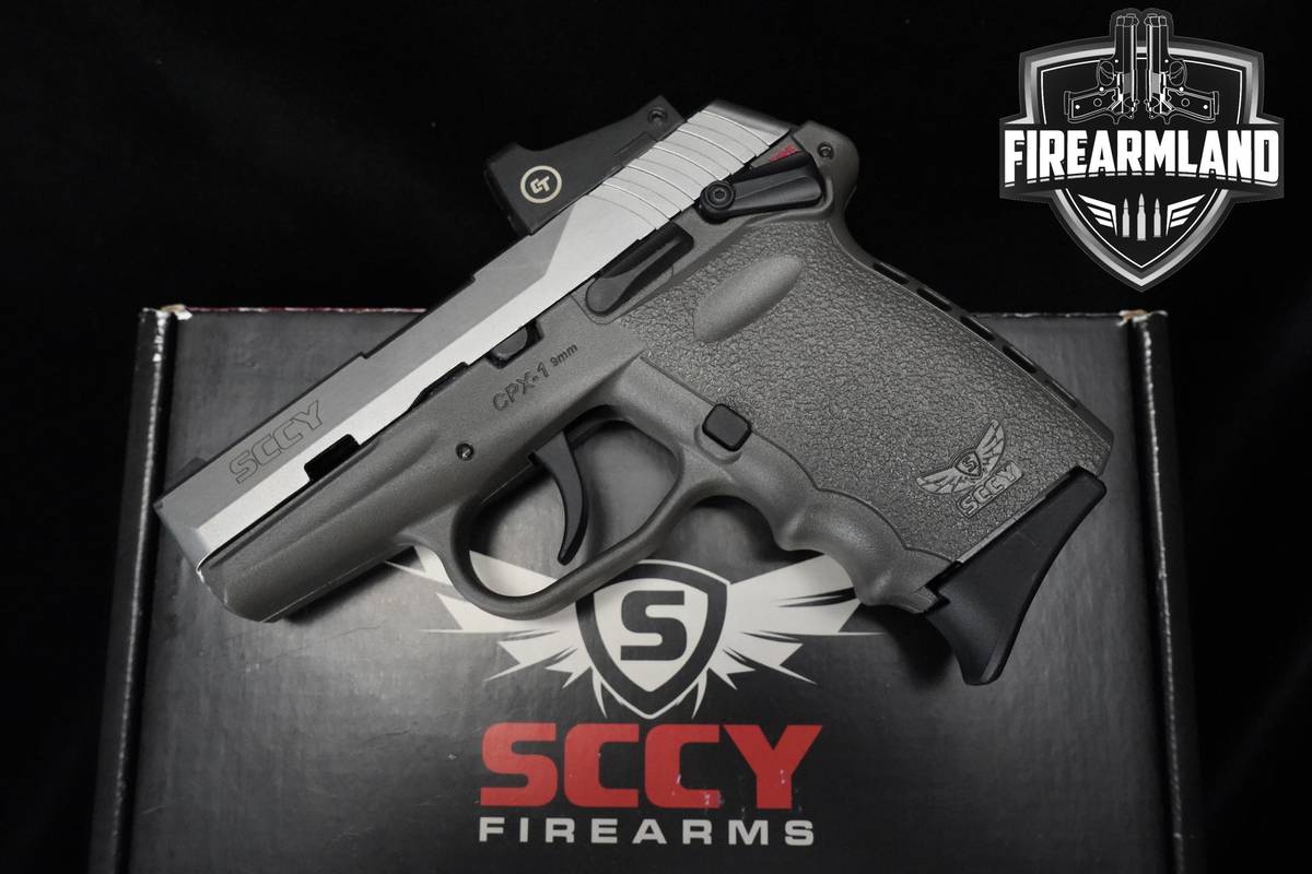 SCCY Industries CPX-1 9mm 3.1" SCCY CPX-1 2 MAGS & OPTIC