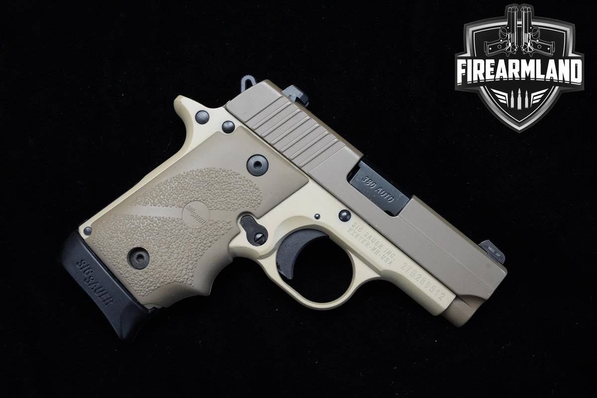 Sig Sauer P238 Desert 380 ACP 1911 2.7" FDE P238 1911 P-238 3MAGS