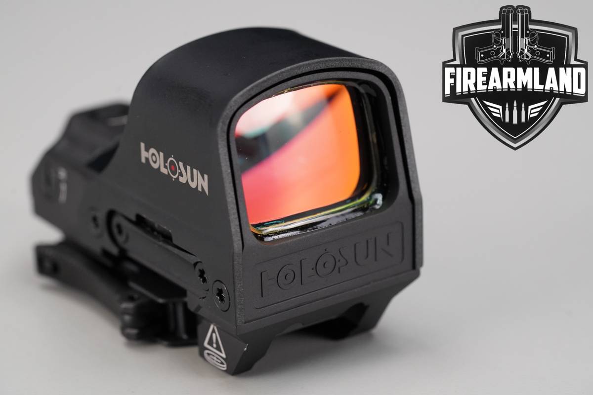 Holosun HS510C 2 MOA Red Dot & 32 MOA Circle