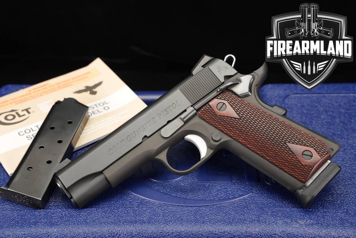 LIMITED 2003 Colt Lightweight Commander Gunsite 45 ACP 1911 +ORIG CASE