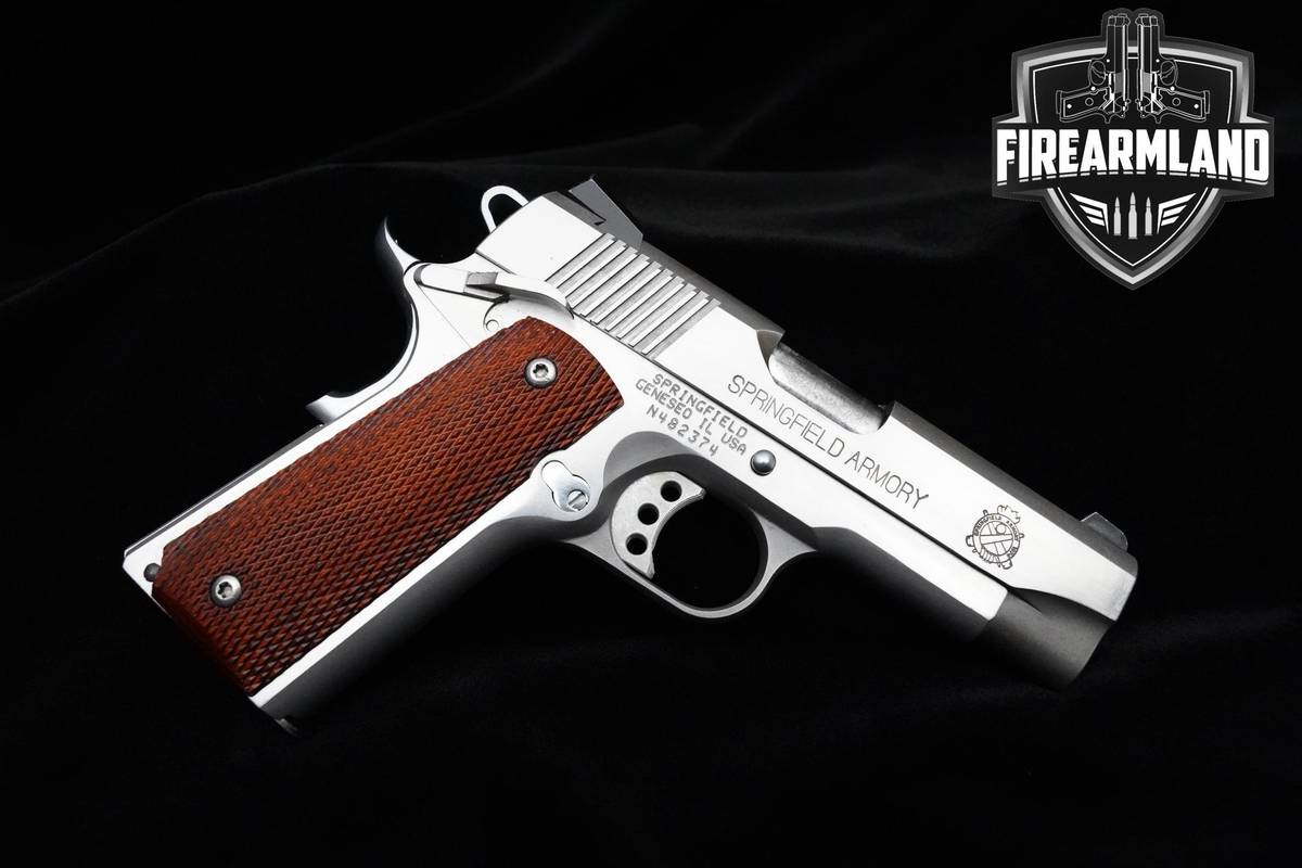 Springfield Armory 1911 Champion 45 ACP 4" Stainless Pistol SAO