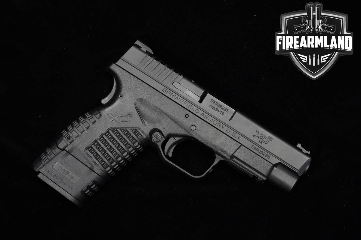 Springfield Armory XDs9 4.0 9mm 4" Springfield XDs XD-9 +2 MAGS & ORIG CASE